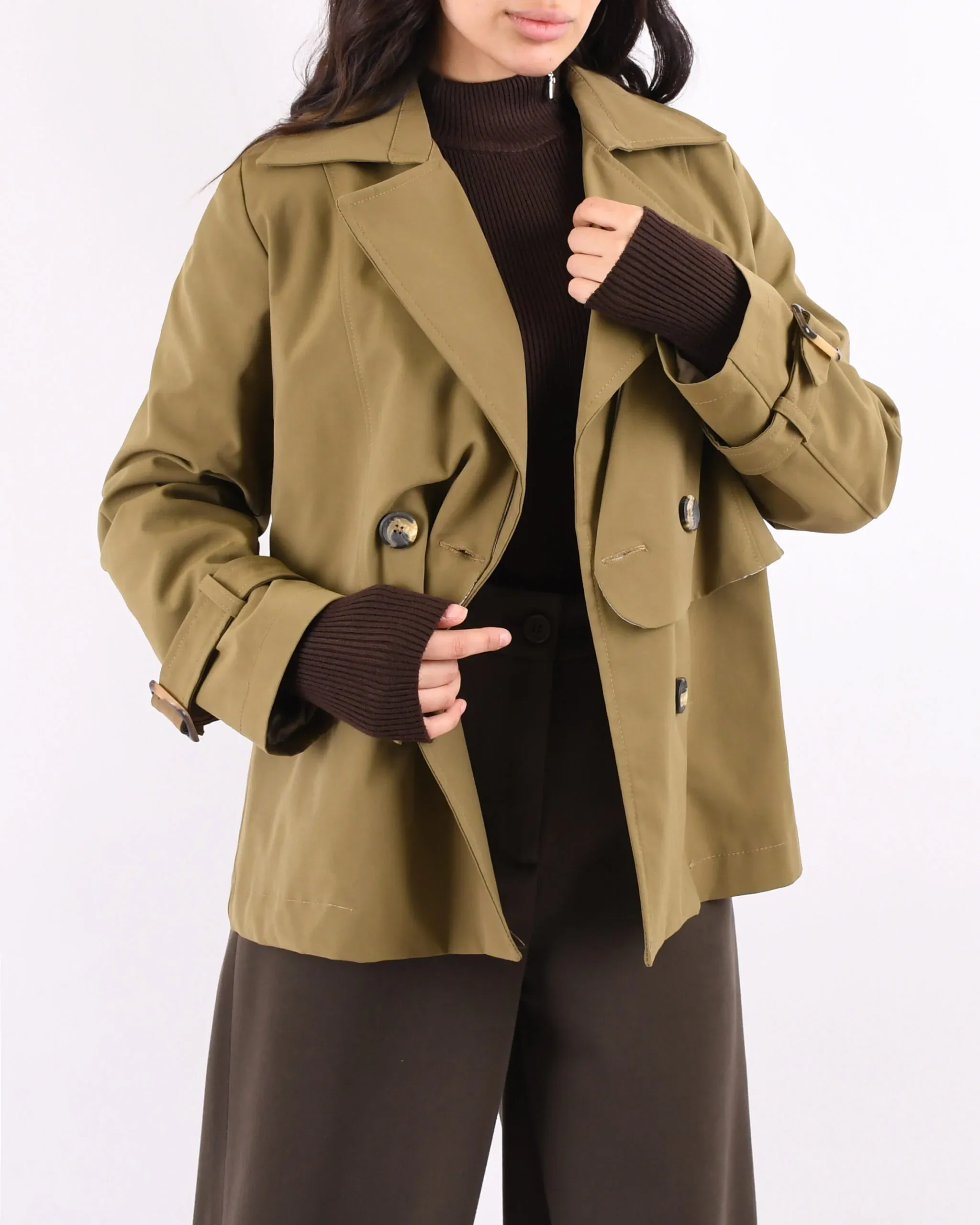 ترنچ کت لارا P0021
