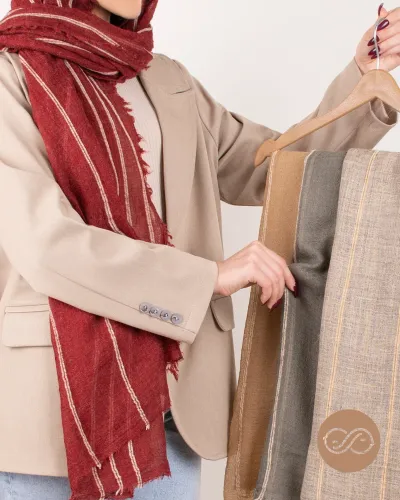 شال کنفی (COTTON)S 00499