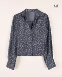 شومیز طرح دار W0024