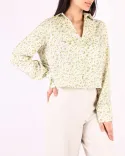 شومیز طرح دار W0024