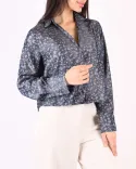 شومیز طرح دار W0024