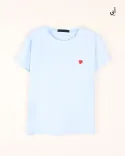 تیشرت قلب قلبی W0076
