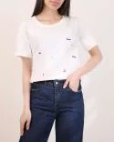 تیشرت جلو طرحدار  W0018