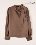 شومیز یقه گره W0025
