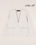 کت کراپ جلو جیب W0029
