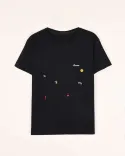 تیشرت جلو طرحدار  W0018