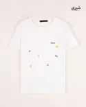 تیشرت جلو طرحدار  W0018
