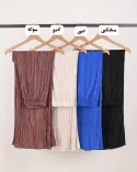 شلوار پلیسه C00460 - Image 7