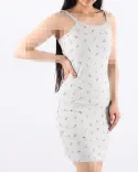 پیراهن کبریتی طرحدار C00601 - Image 4