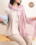 شال حریر مجلسی لبه ریش OppsiS00545