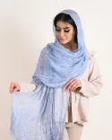 شال حریر مجلسی لبه ریش OppsiS00545 - Image 1