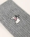 جوراب گلدوزی (RABBIT )000798 - Image 4
