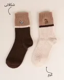 جوراب گلدوزی 000802 - Image 2