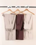 شلوار کرپ سیلک L0076 - Image 5