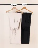 شلوار کرپ سیلک L0076 - Image 6