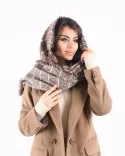 شال کنفی راه راه S00754