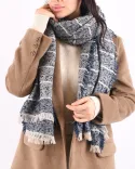 شال کنفی راه راه S00754 - Image 3