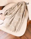 شال کنفی راه راه S00754 - Image 8