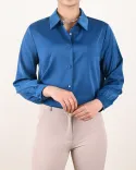 شومیز ساتن دلوین OppsiC00147 - Image 2