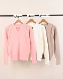 بلوز بافت مرواریدی L0028 - Image 4