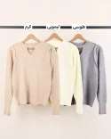 بلوز بافت مرواریدی L0028 - Image 5
