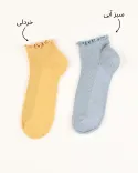 جوراب کبریتی لب فرفری 000890 - Image 2