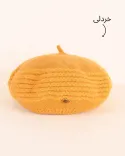 کلاه برت گندمی S00777 - Image 7