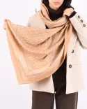 شال مارک دو رو کشمیر ایتالیا S00812 - Image 2