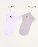 جوراب مچی پاستلی 000905 - Image 2