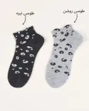 جوراب مچی پلنگی 000907 - Image 2