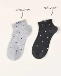 جوراب مچی خالخالی 000910 - Image 1