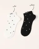 جوراب مچی خالخالی 000910 - Image 2