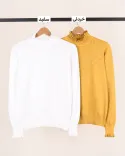 بلوز بافت یقه چین L00404 - Image 1