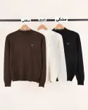 بلوز بافت طرح لوزی L00401 - Image 2