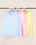 هودی کلاهدار رنگی P00104 - Image 2