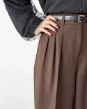 شلوار بگ پیله دار آشا L00489 - Image 11