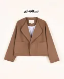 کت کراپ جیبدار P0064 - Image 4