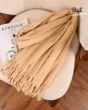 شال موهر ساده صابونی S00862 - Image 12
