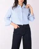 شومیز راه راه L00534