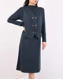 پیراهن دو تیکه ژیله دار OppsiL00234 - Image 1