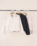 کت فوتر کوتاه جلو زیپ P0043 - Image 4