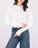 بلوز کبریتی یقه ایستاده OppsiL00302