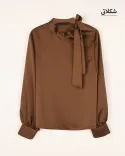 شومیز یقه گره W0025 - Image 10