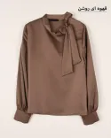 شومیز یقه گره W0025 - Image 8