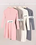 پیراهن جلو دکمه OppsiZ00286 - Image 2
