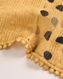 شال پلیسه خالخالی s00151 - Image 3