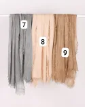 شال لینن راه راه S00207 - Image 3