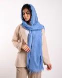 شال لینن راه راه S00262 - Image 2
