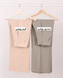 شلوار نیم بگ لینن r00476 - Image 6