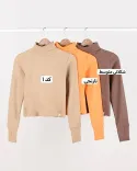کراپ یقه اسکی H0097 - Image 2